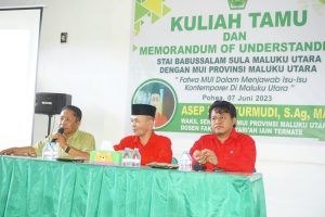 STAI Babussalam Jalin Kerjasama MUI Malut