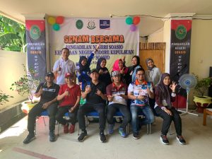 BRI Soasio Silaturahmi ke PN Soasio dan Kejari Tikep