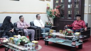Kuker Kepala Bank Muamalat Maluku Dan Papua Di Terima Walikota  Tikep