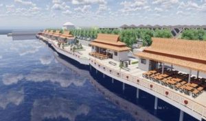 Proyek Anjungan Pusat Kuliner Ternate Bulan ini Selesai
