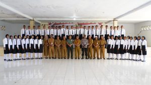 36 Calon Paskibraka Kota Tikep Resmi Ikuti Diklat
