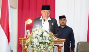 Wakil Bupati Halbar Laporkan LKPD Hasil Audit BPK