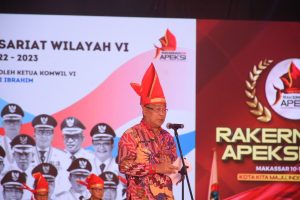 Walikota  Tidore Wakili Apeksi Komwil VI Sampaikan Rekomendasi Pada Rakernas XVI