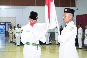 Momentum Bersejarah, Wakil Bupati Halbar Kukuhkan 47 Anggota Paskibraka