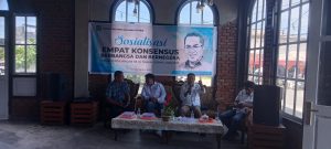 Sosialisasi Empat Pilar Kabangsaan ke Warga  Fagudu