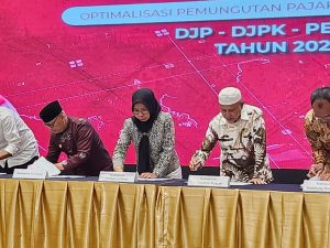 Optimalkan Pajak, Bapenda Halbar Teken Kerjasama DJP dan DJKP