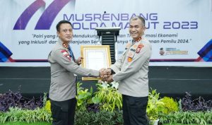 Polres Halbar Terima Penghargaan dari Kapolri