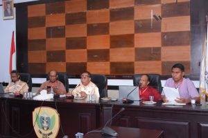 Kementrian PUPR Dan Pemkot Tikep Bahas TPST Dan Drainase Lingkungan SPN Polda Malut