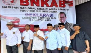Relawan BNKAB Malut Deklarasi Dukung Anies Baswedan