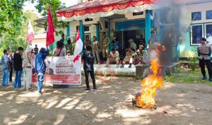 GMNI dan LMND Demo Dukcapil Halbar