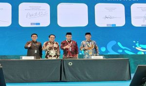 Hadiri Workshop di Bali, Wakil Bupati Halbar Teken Komitmen Program Air Bersih