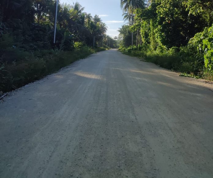 Ruas Jalan Gane Luar-Rangaranga Kabupaten Halsel