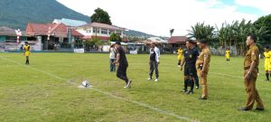 KONI Ternate Buka Tournament Sepak Bola Bintang Selatan Cup II