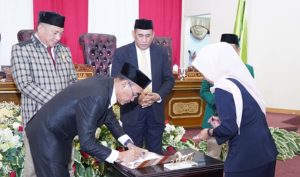 KUA-PPAS APBD-P Halbar 2023 Resmi Ditandatangani