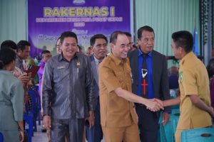 Begini Pesan Wabup Halbar di Rakernas GKPMI