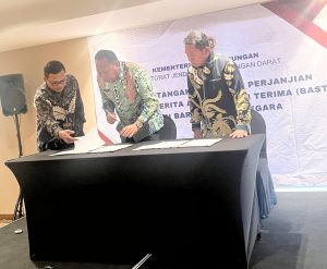 Pemkab Halsel Terima Hibah Asset Kemenhub RI Senilai Rp 105 Miliar