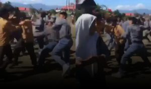 Tawuran Antar Siswa SMA Gegerkan Warga Gane Barat Utara