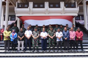 Waaspotdirga Mabes TNI AU Tinjau Lokasi Hari Nusantara Tahun 2022