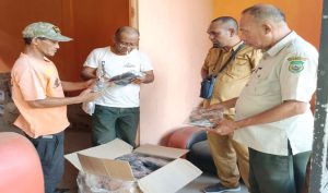 Gunung Ibu Masih Meletus, BPBD Distribusi Masker