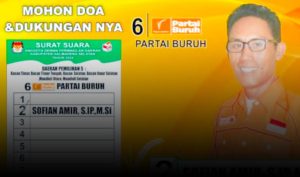 Politik Gagasan Jadi Spirit Perjuangan Sofian Amir di Halsel