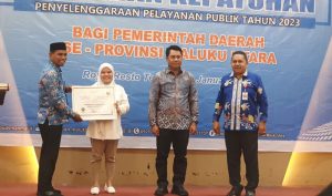 Pemda Sula Dapat Penghargaan dari Ombudsman