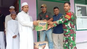 HPN 2024, IWO Halut dan Kodim Tobelo Salurkan Sembako