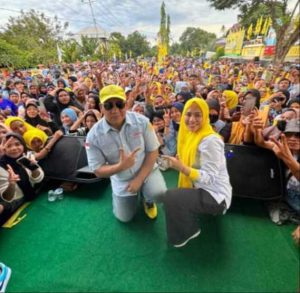 Kampanye di Tidore, Golkar Malut Makin Optimis Prabowo-Gibran Menang