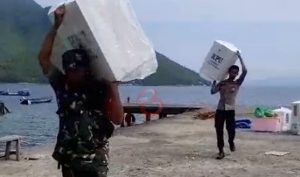 Kotak Suara Bergeser ke KPU Kota Ternate