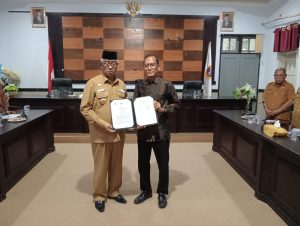 Pemkot Tanda Tangan MU Dengan Dirjen Perbendaharaan Provinsi Malut