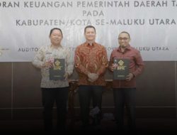 Responsif dalam Pemeriksaan, Pemkot Ternate Raih WTP ke-10