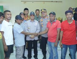 Walikota Tikep Beserta Kapolresta Temui Organda dan Juragan Speed Loleo