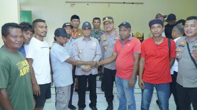 Walikota Tikep Beserta Kapolresta Temui Organda dan Juragan Speed Loleo