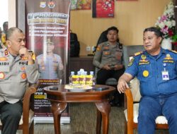 Temui Kapolda Malut Bahas Kasus Kecelakaan Laut