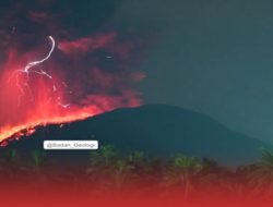 Status Siaga Gunung Ibu Kembali Erupsi, Pemda Antisipasi Warga