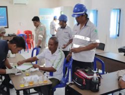 Bahaya Narkoba, Karyawan PT Pertamina Sanana Dites Urine
