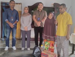 BRI Cabang Soasio Salurkan Sembako Ke Masyarakat