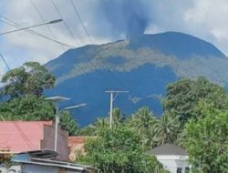Status Gunung Ibu Menurun, Pengungsi Dipindahkan