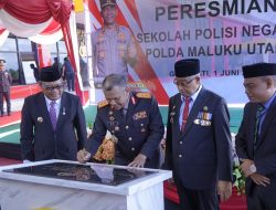 Kapolda Resmikan SPN Polda Malut di Kelurahan Gurabati Kota Tidore Kepulauan