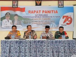 Panitia HUT Kemerdekaan dan HUT Kecamatan Pulau Moti Resmi Dibentuk