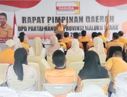 Lewat Rapimda, Hanura Malut Satu Komando Dukung Ketum Oesman