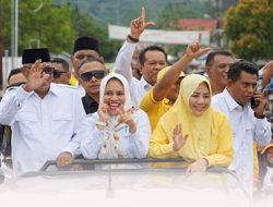 Ribuan Simpatisan FAM-SAH Padati Kota Sanana, Kemenangan Kian Nyata