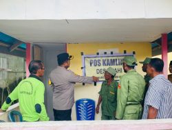 Tingkatkan Keamanan Lewat Pos Siskamling di Kepulauan Sula