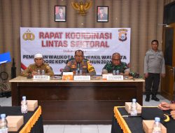 Polresta Tidore Gelar Apel Gabungan Dan Deklarasi Pilkada Damai