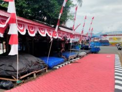 Sambut HUT RI, Pedagang Di Ternate Percantik Lokasi Dodoku Ali