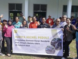 Harita Terjunkan Tim Evakuasi dan Salurkan Bantuan Sembako Terdampak Banjir Bandang Ternate