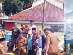 Peletakan Batu Pertama Masjid Mujahidin di Ternate Resmi Dibangun
