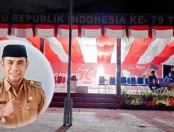 Kesiapan Upacara 17 Agustus 2024 di Kecamatan Moti Rampung