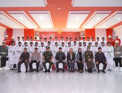 36 Pasukan Paskibraka Kota Tidore Kepulauan Tahun 2024 Resmi Dikukuhkan