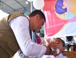 Pemberian Polio Resmi Dilakukan Secara Serentak di Kota Tidore Kepulauan