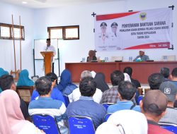 228 Pelaku UMK Kota Tidore Terima Bantuan Sarana Usaha